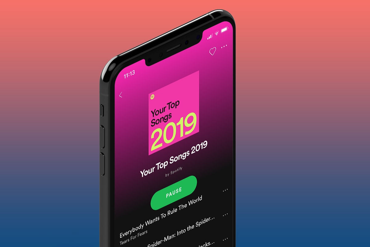 My Spotify 2019 Wrapped On App